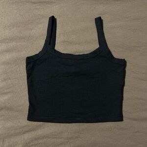 H&M Black Crop Top